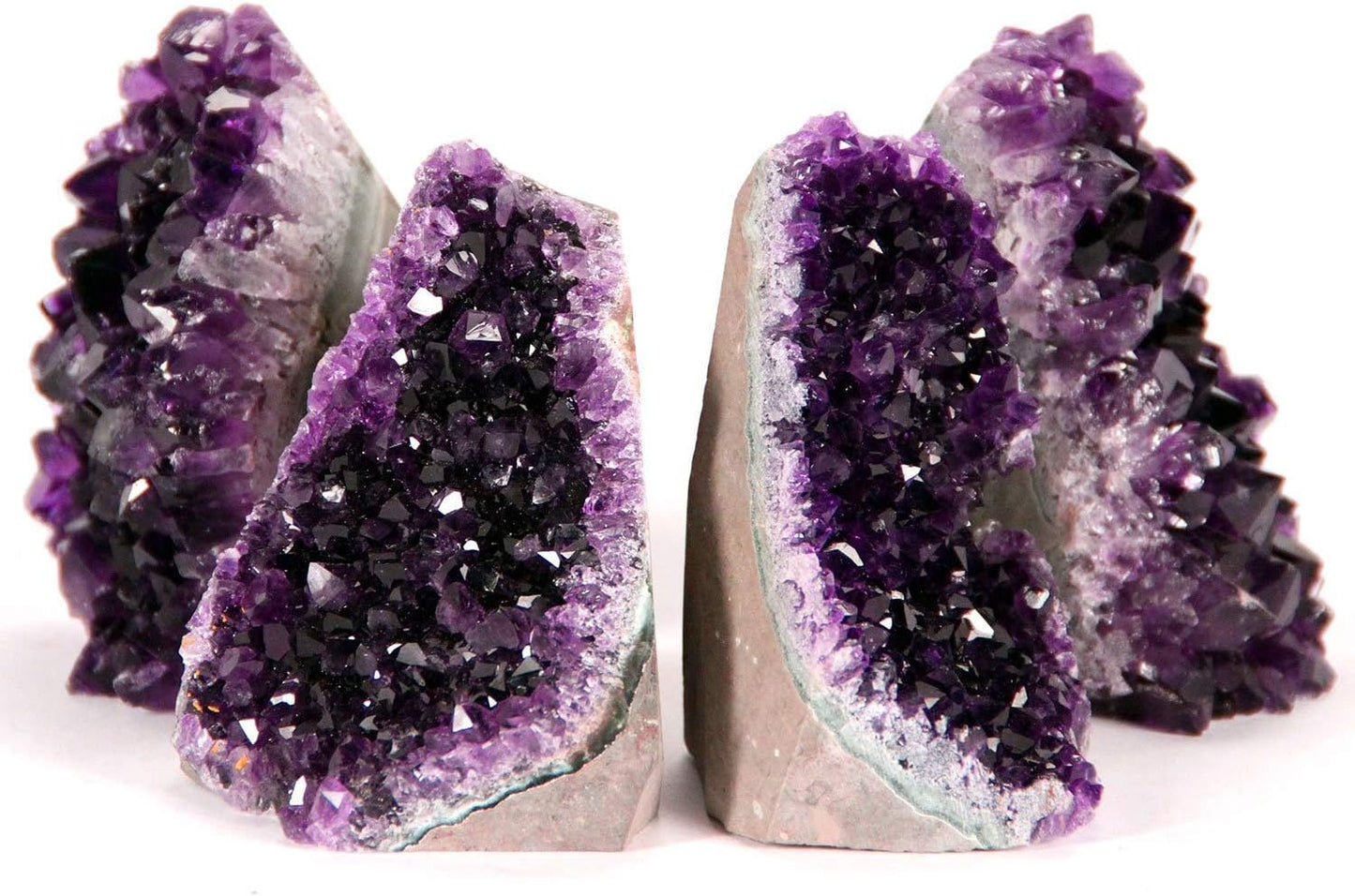 Extreme Rocks & Fossils Amethyst Cluster - 3 to 3.5 pounds of Powerful, deep Purple Crystals.