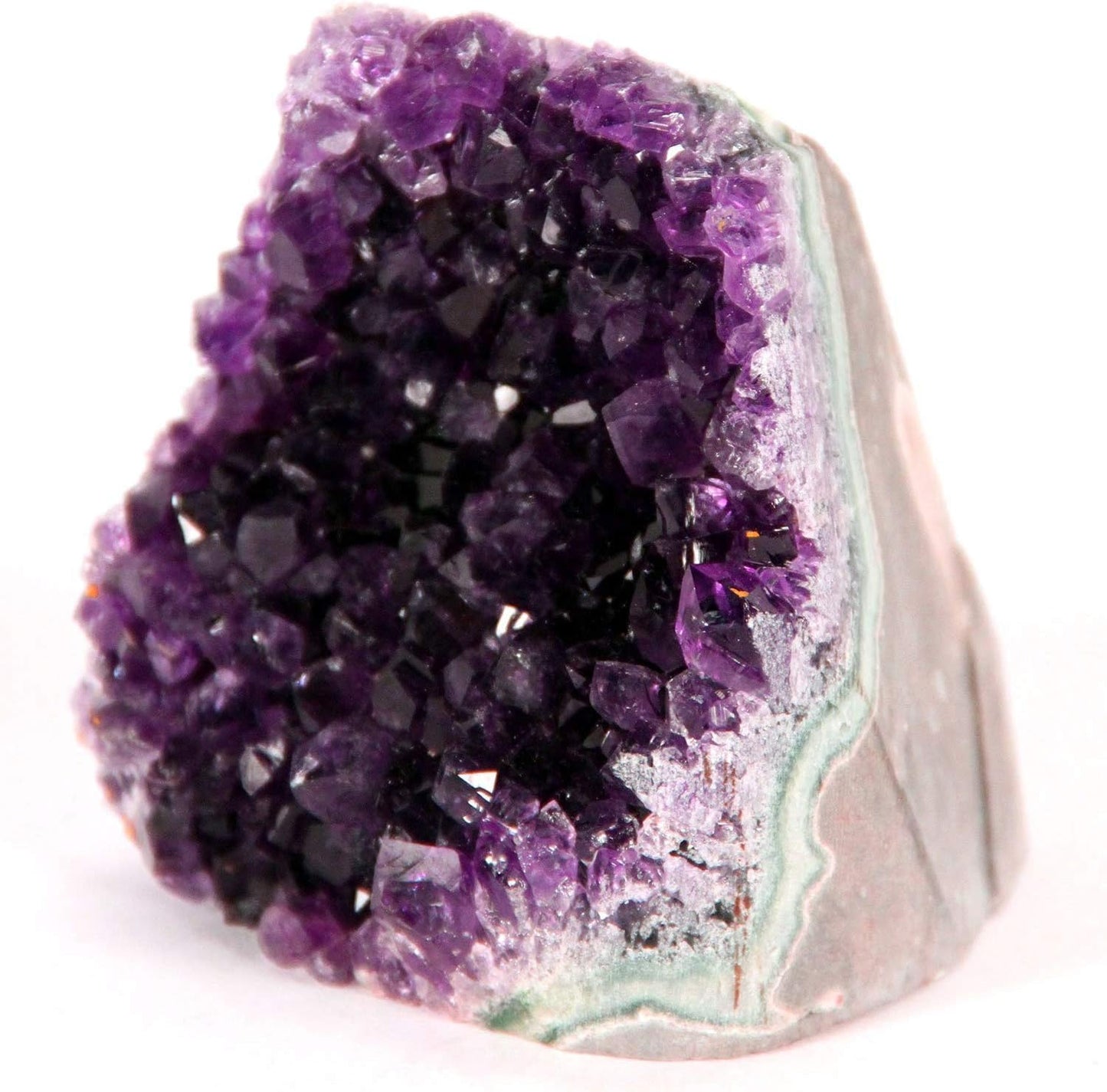 Extreme Rocks & Fossils Amethyst Cluster - 3 to 3.5 pounds of Powerful, deep Purple Crystals.